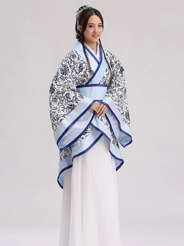 simple womens plus size hanfu dresses
