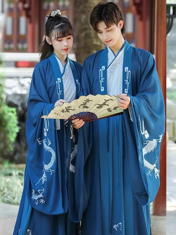 simple womens plus size hanfu dresses