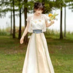 summer vine hanfu dress