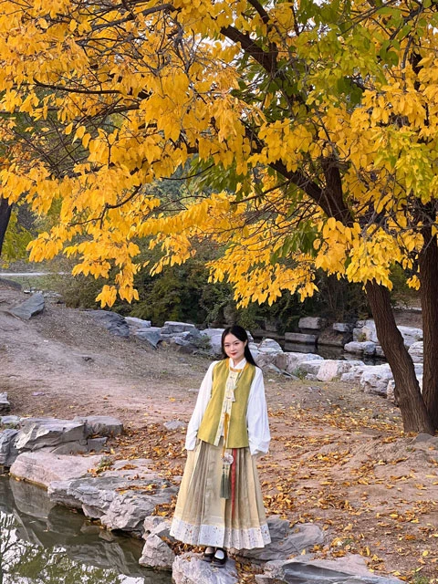 Autumn Chinese Clothing Hanfu Style
