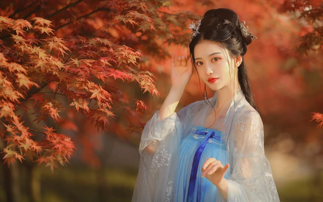 Autumn Chinese Clothing Hanfu Style