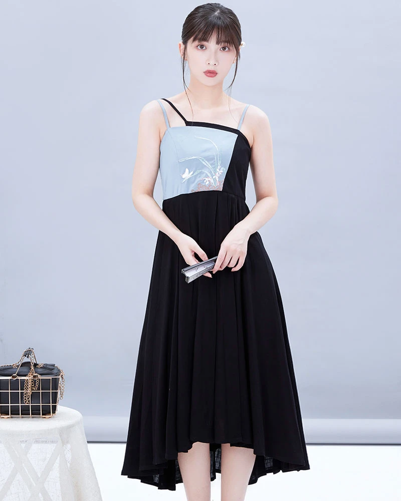 butterfly orchid casual hanfu for women