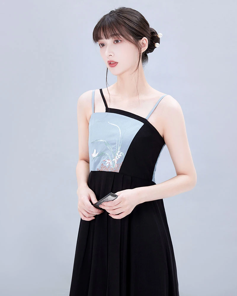 butterfly orchid casual hanfu for women