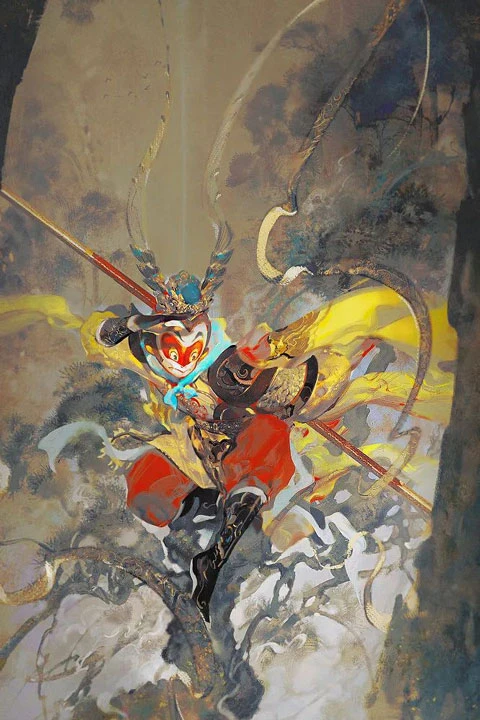 Creative Chinese Painting Style That You Never Seen 16