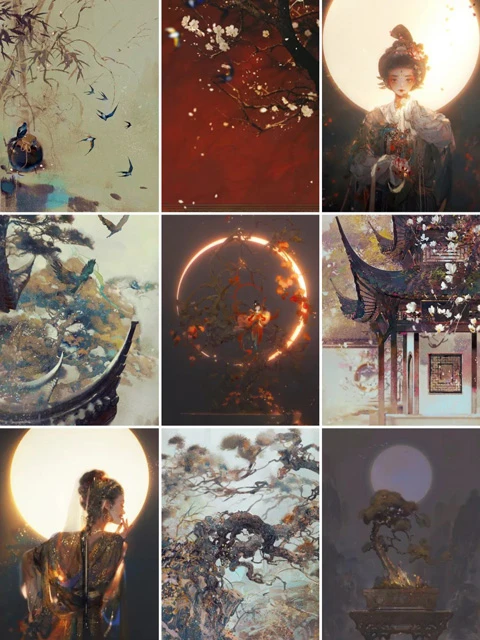Creative Chinese Painting Style That You Never Seen 25