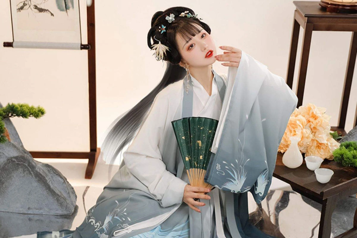 phoenix hanfu dress for wedding and party
