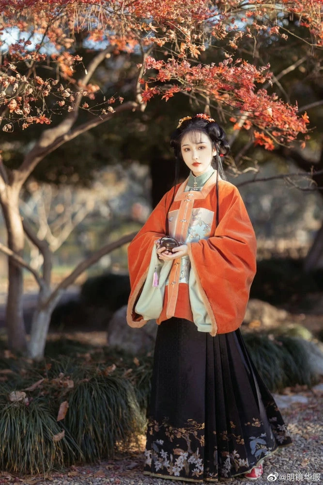Male Hanfu Robe, Tang Style and Futou Headscarf 88