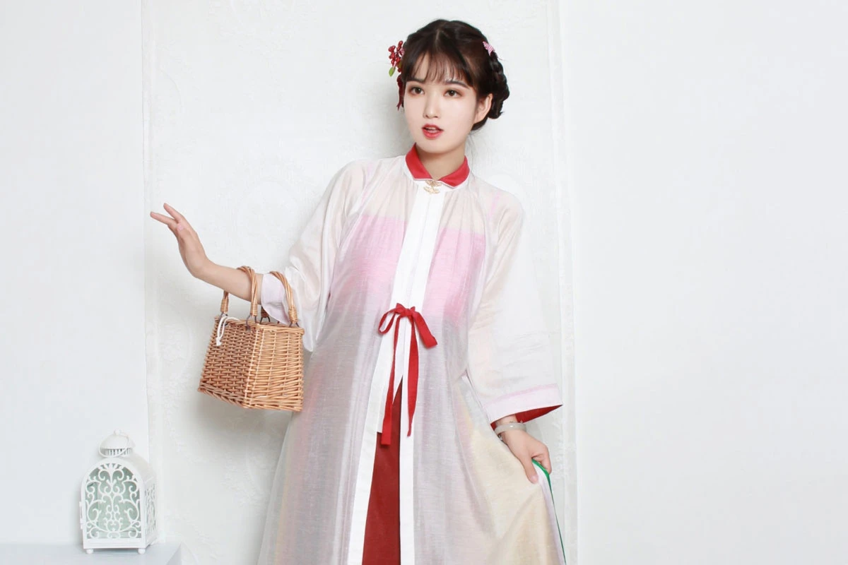 the common 4 types of traditional hanfu tops