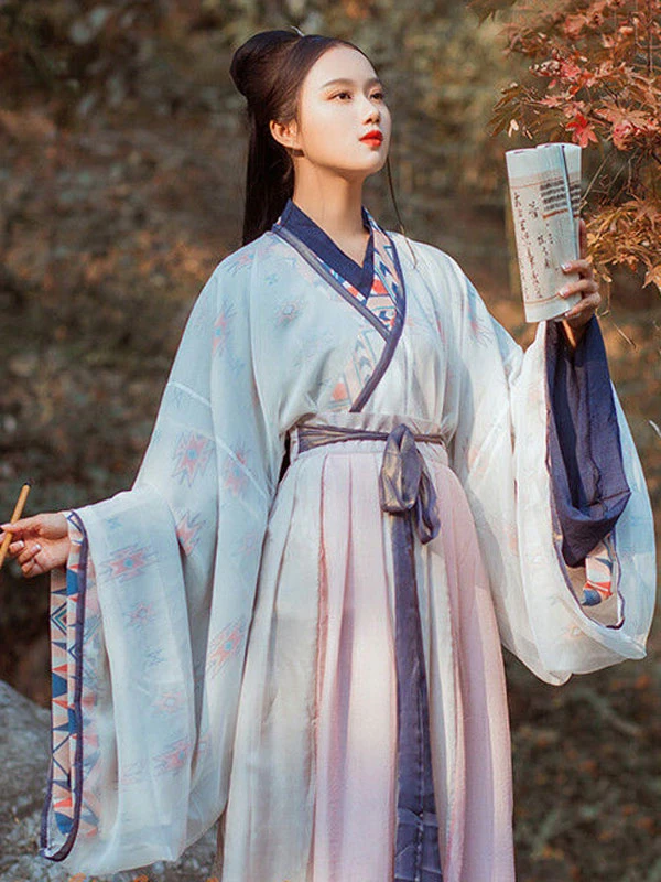 the common 4 types of traditional hanfu tops