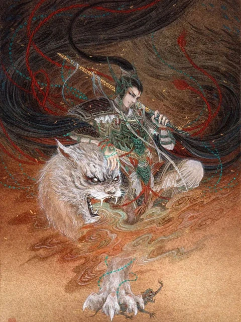 A Visual Feast of Fantastic Creatures: An Painter’s Tribute to a Chinese Classic 8