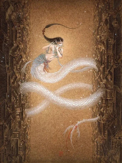 A Visual Feast of Fantastic Creatures: An Painter’s Tribute to a Chinese Classic 6