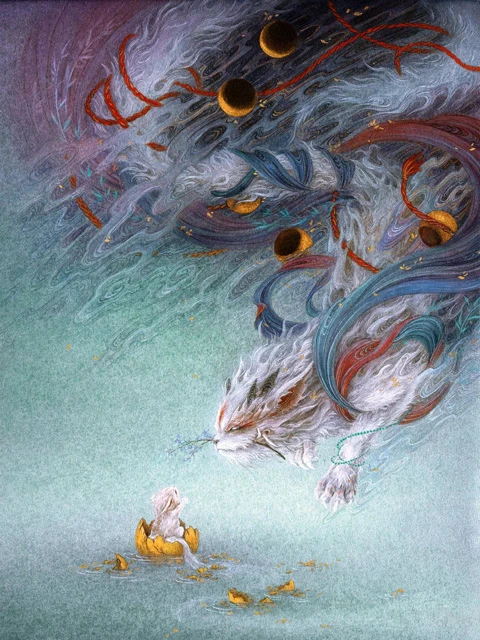 A Visual Feast of Fantastic Creatures: An Painter’s Tribute to a Chinese Classic 7