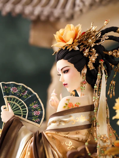 Creative Combination - Chinese Ancient Beauty and Hanfu in Fondant Cakes