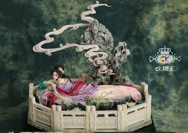 Creative Combination - Chinese Ancient Beauty and Hanfu in Fondant Cakes