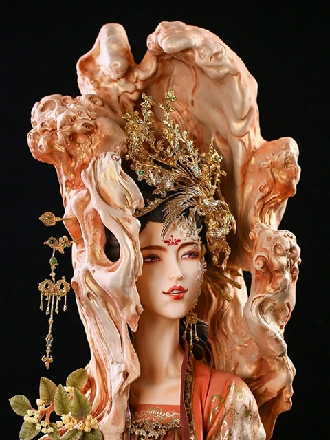 Creative Combination - Chinese Ancient Beauty and Hanfu in Fondant Cakes