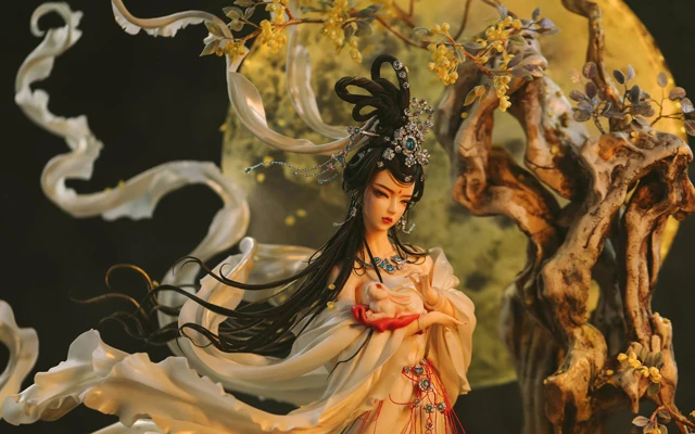 Creative Combination - Chinese Ancient Beauty and Hanfu in Fondant Cakes