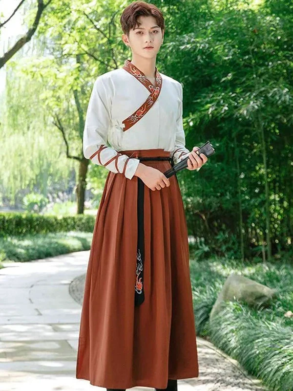 beautiful brown hanfu to your collection