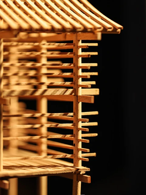 Recreating Chinese Architecture through Ingenious Building Blocks