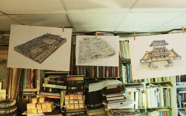 Recreating Chinese Architecture through Ingenious Building Blocks