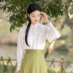 Modern Hanfu Set Women's Spring Commute Dress