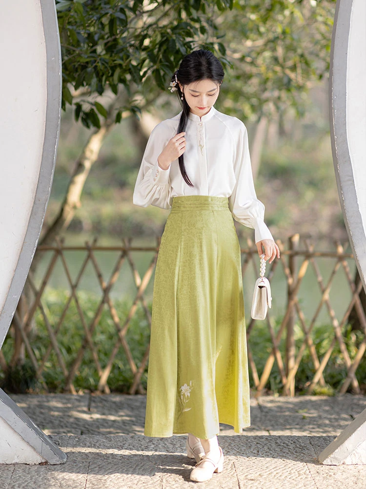 Modern Hanfu Set Women's Spring Commute Dress