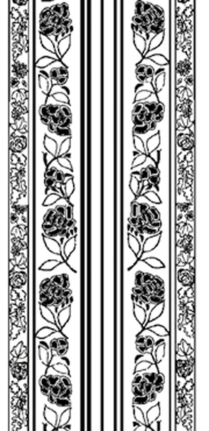 Motifs on the Lapel Edges of Traditional Chinese Hanfu Clothing 10