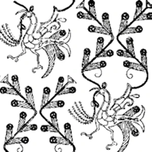Motifs on the Lapel Edges of Traditional Chinese Hanfu Clothing 14