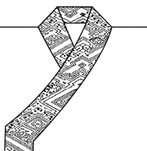 Motifs on the Lapel Edges of Traditional Chinese Hanfu Clothing 5