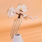 Vintage Hairpin Magnolia Hanfu Hair Accessories for Girl