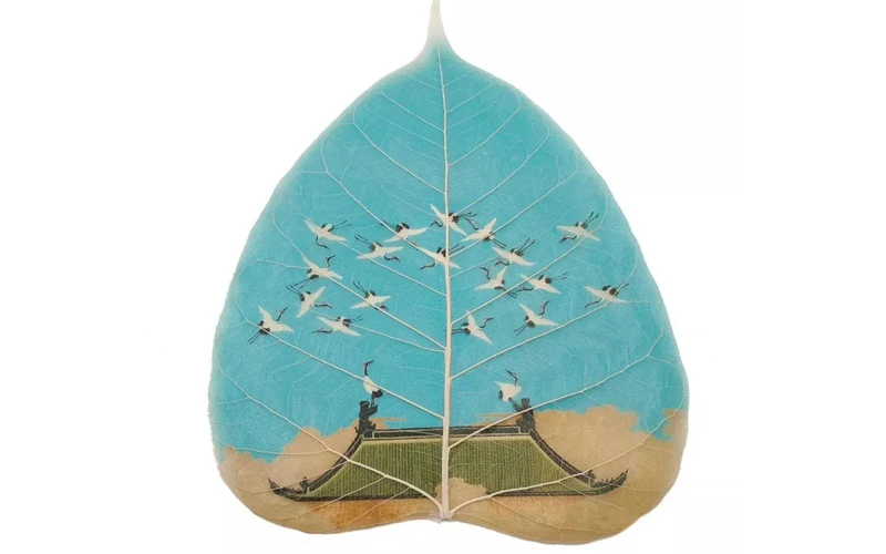 Leaf Painting Takes Root: Ding Li's Guardian of China Cultural Heritage 121
