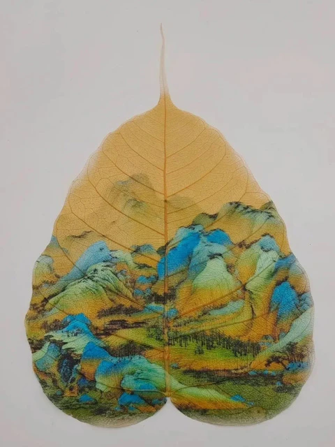 Leaf Painting Takes Root: Ding Li's Guardian of China Cultural Heritage