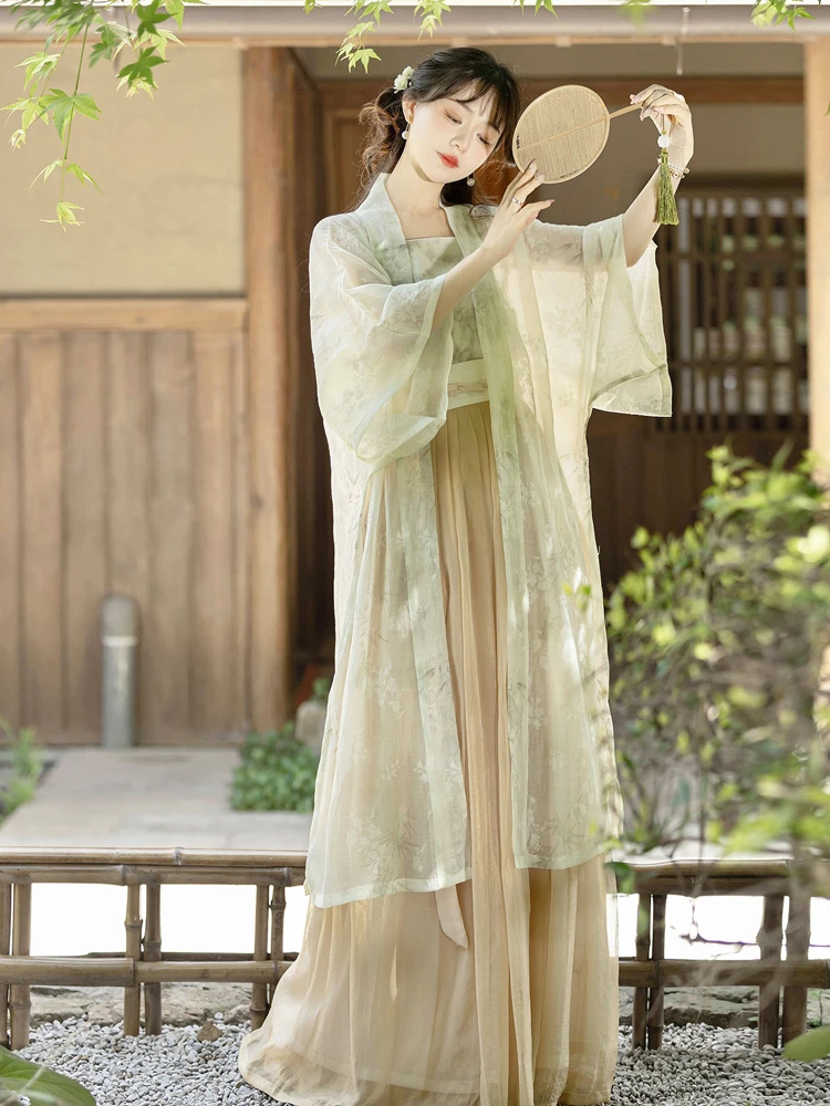 Song Dynasty Women's Hanfu Daily Commuter Casual Style Dresses