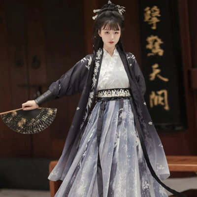 Song Style Martial Arts Hanfu Summer Cool Vintage Costume