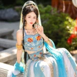 Women Dunhuang Hanfu Fairy Costume for Performance