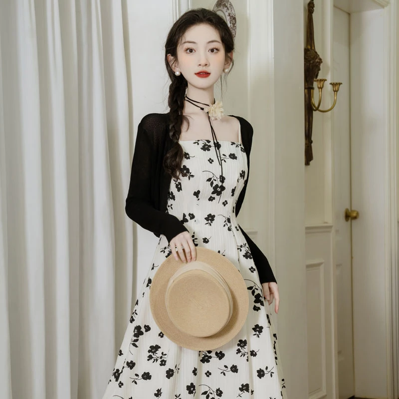 morning-glory-black-Chinese-dress-01 morning glory black Chinese dress