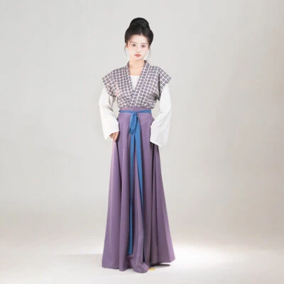 Tang Qiyao Hanfu Women's Autumn Beizi Daily Suit