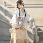 Winter Women Hanfu Ming Dynasty Aoqun Dress for New Year