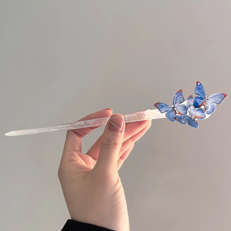 Fantasy Butterfly Hairpin Cheongsam Hanfu Hair Accessories