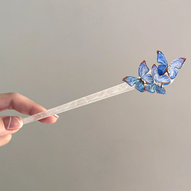 Fantasy Butterfly Hairpin Cheongsam Hanfu Hair Accessories