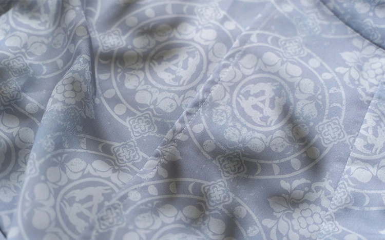 Tang Dynasty Round Neck Robe Couple's Daily Hanfu Dress