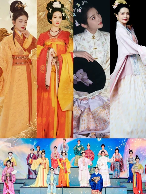 2024 Spring Festival Gala Highlight: Nian Jin - Traditional Hanfu and Ornate Designs