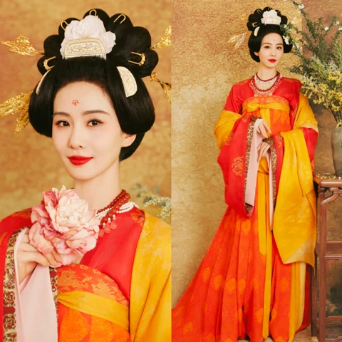 2024 Spring Festival Gala Highlight: Nian Jin - Traditional Hanfu and Ornate Designs