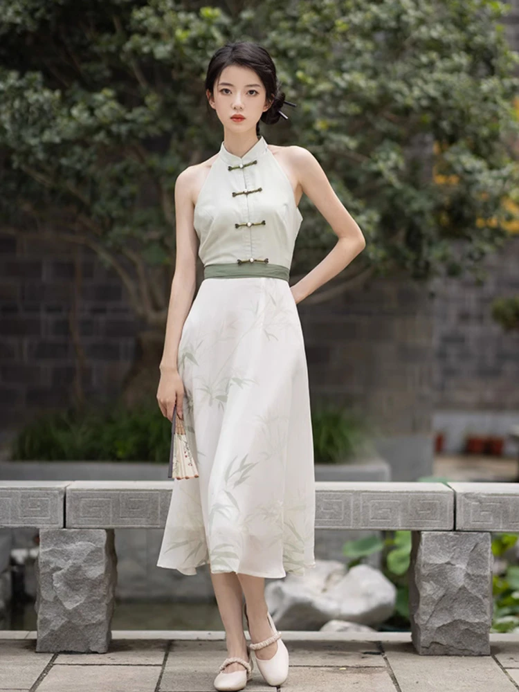 Women Fashion Dresses Summer Shirts Daily Hanfu Inspired Costume