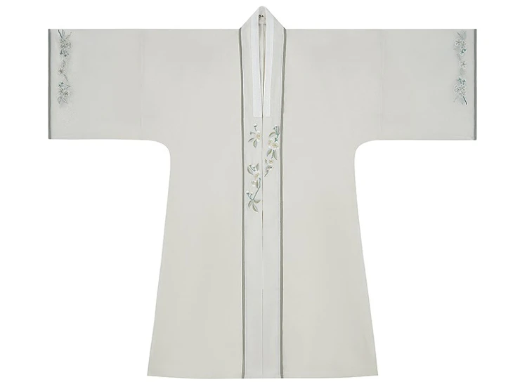 Spring New Women Hanfu Song Dynasty Elegant Dress Pear Flower