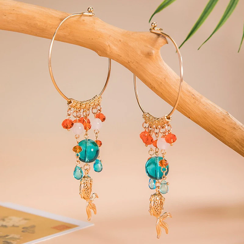 Vintage-Bracelet-Ancient-Style-Tassel-Hanfu-Jewelry-Bangles-1 Vintage Bracelet Ancient Style Tassel Hanfu Jewelry Bangles