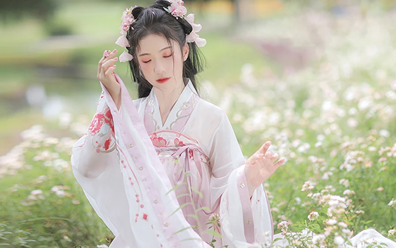 The Evolution of Spring Hanfu Attire Across Dynasties