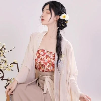 Fashion Song Dynasty Ladies Hanfu Daily Summer Cute Skirt