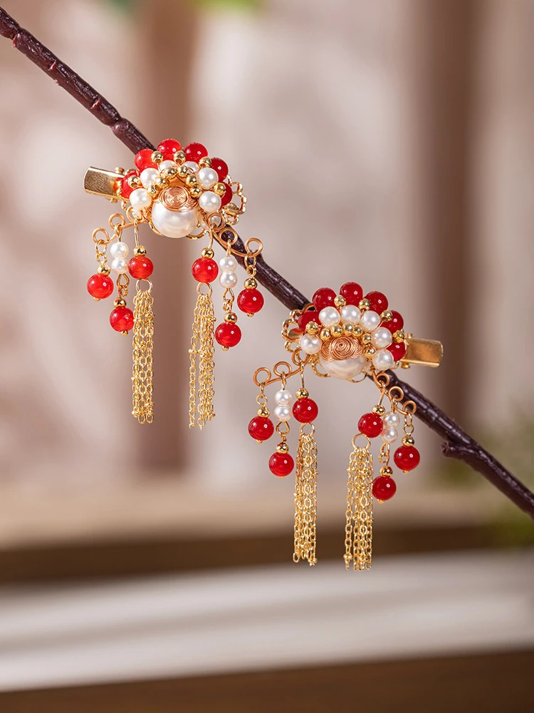Hanfu Hair Clips Opera Style Ladies Unique Accessories