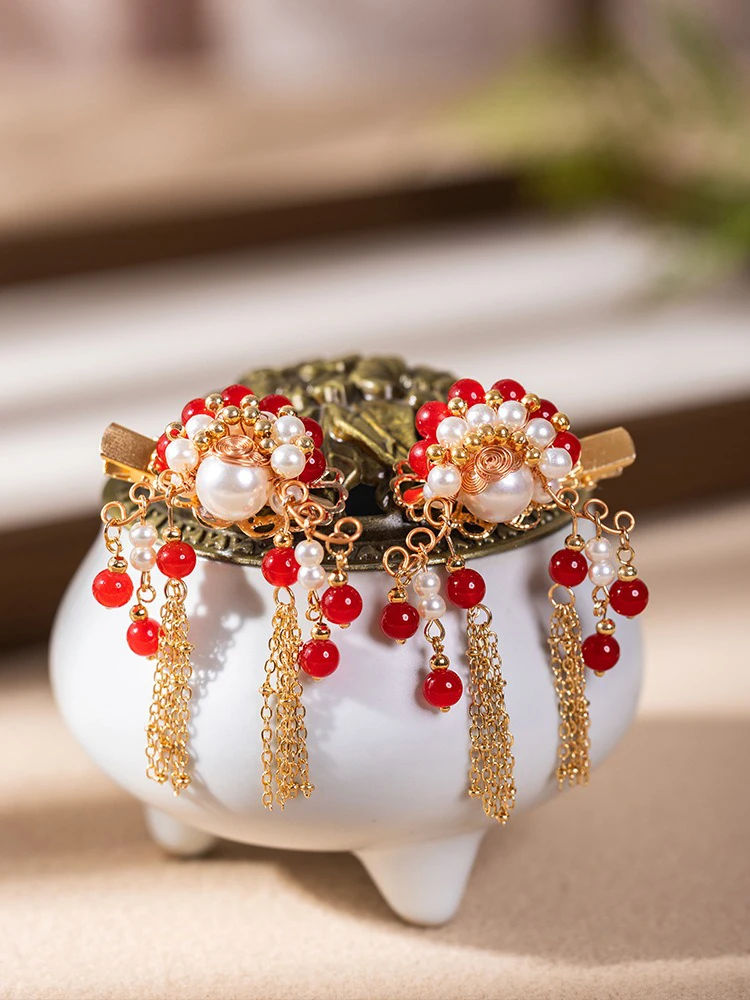Hanfu Hair Clips Opera Style Ladies Unique Accessories