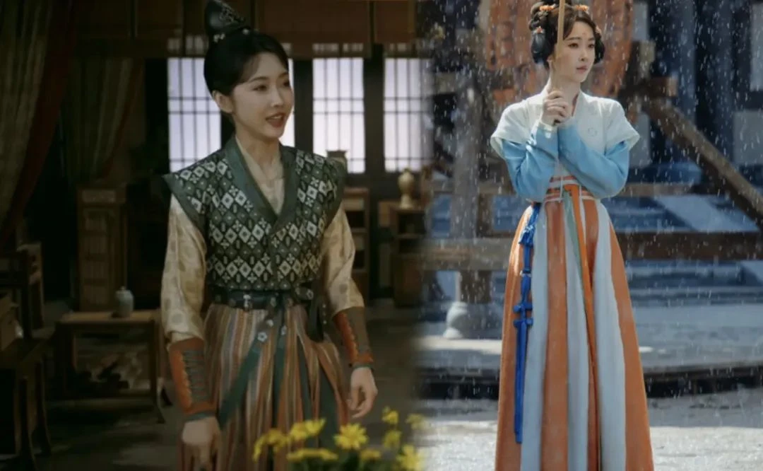 Ancient Striped Dresses in Tang Dynasty